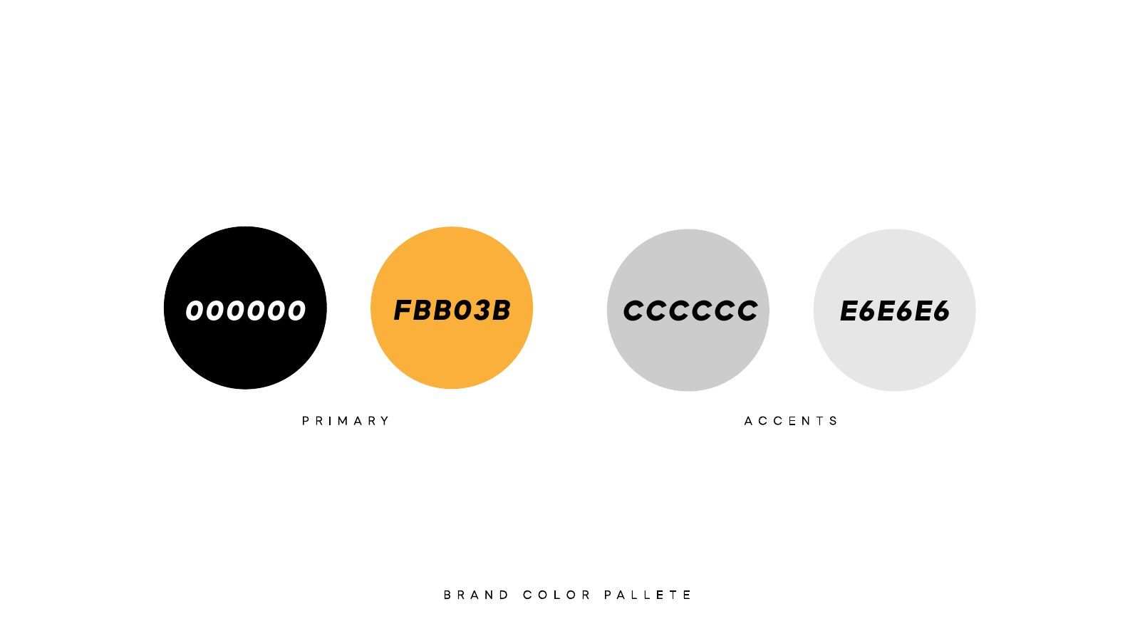 Final design, the brand guide, 1 of 12