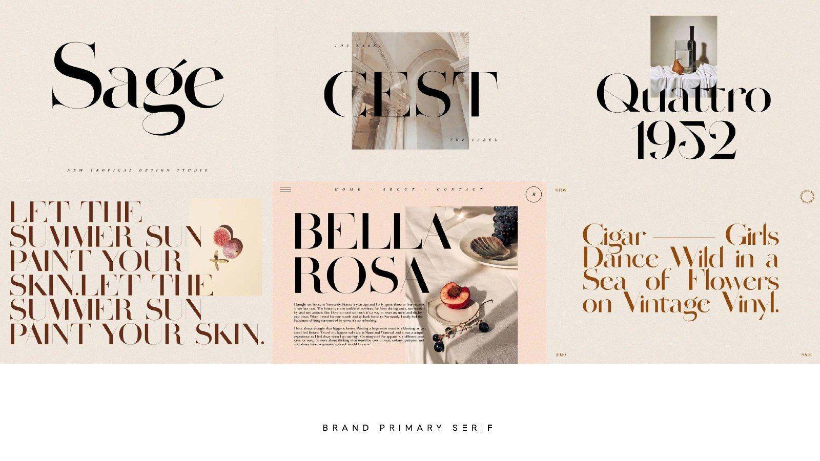 Final design, the brand guide, 10 of 12