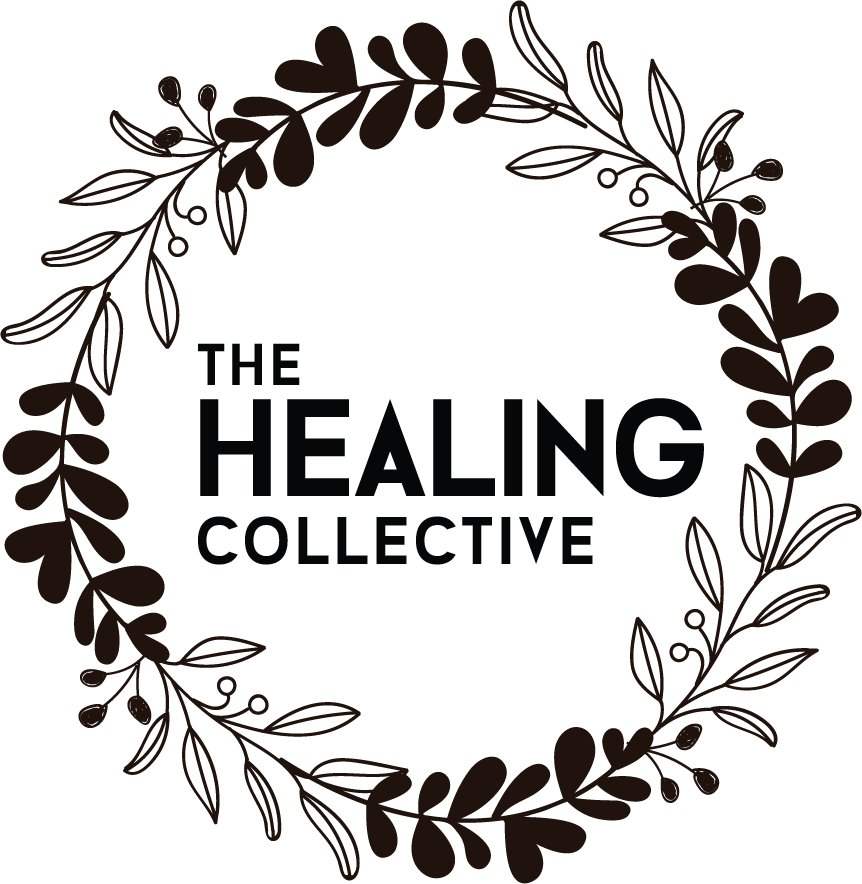 Concept: the wordmark inside a dark leaf wreath