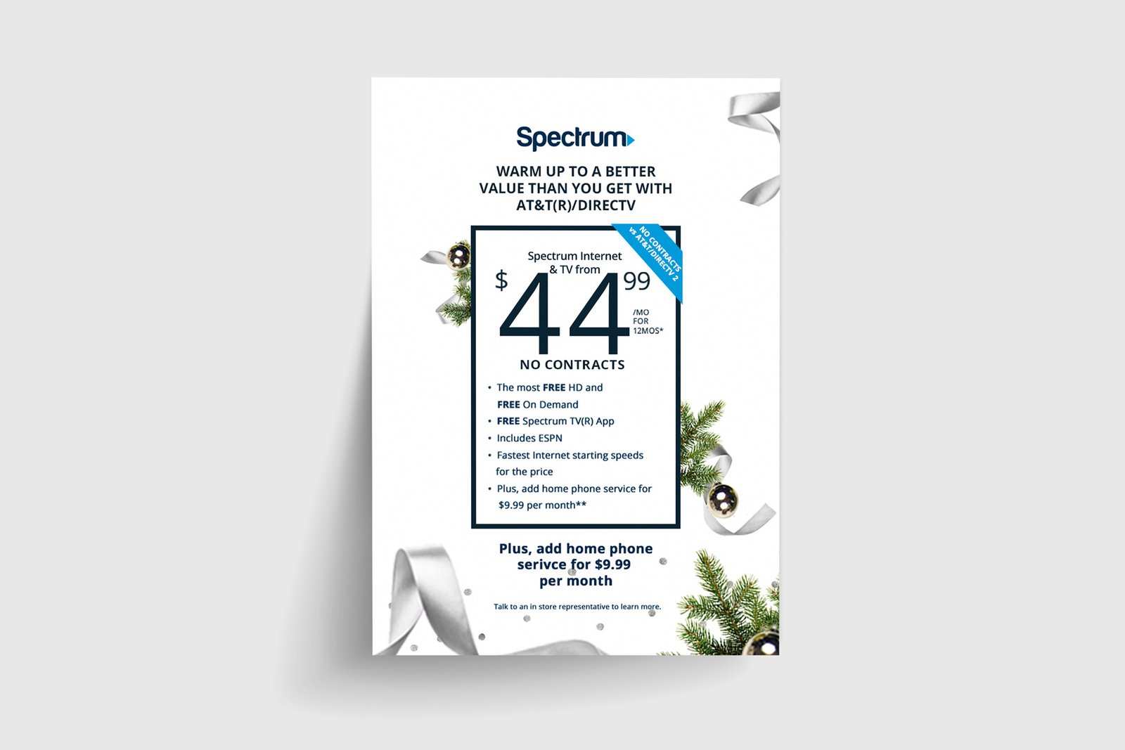 Spectrum flyers, with Rapp