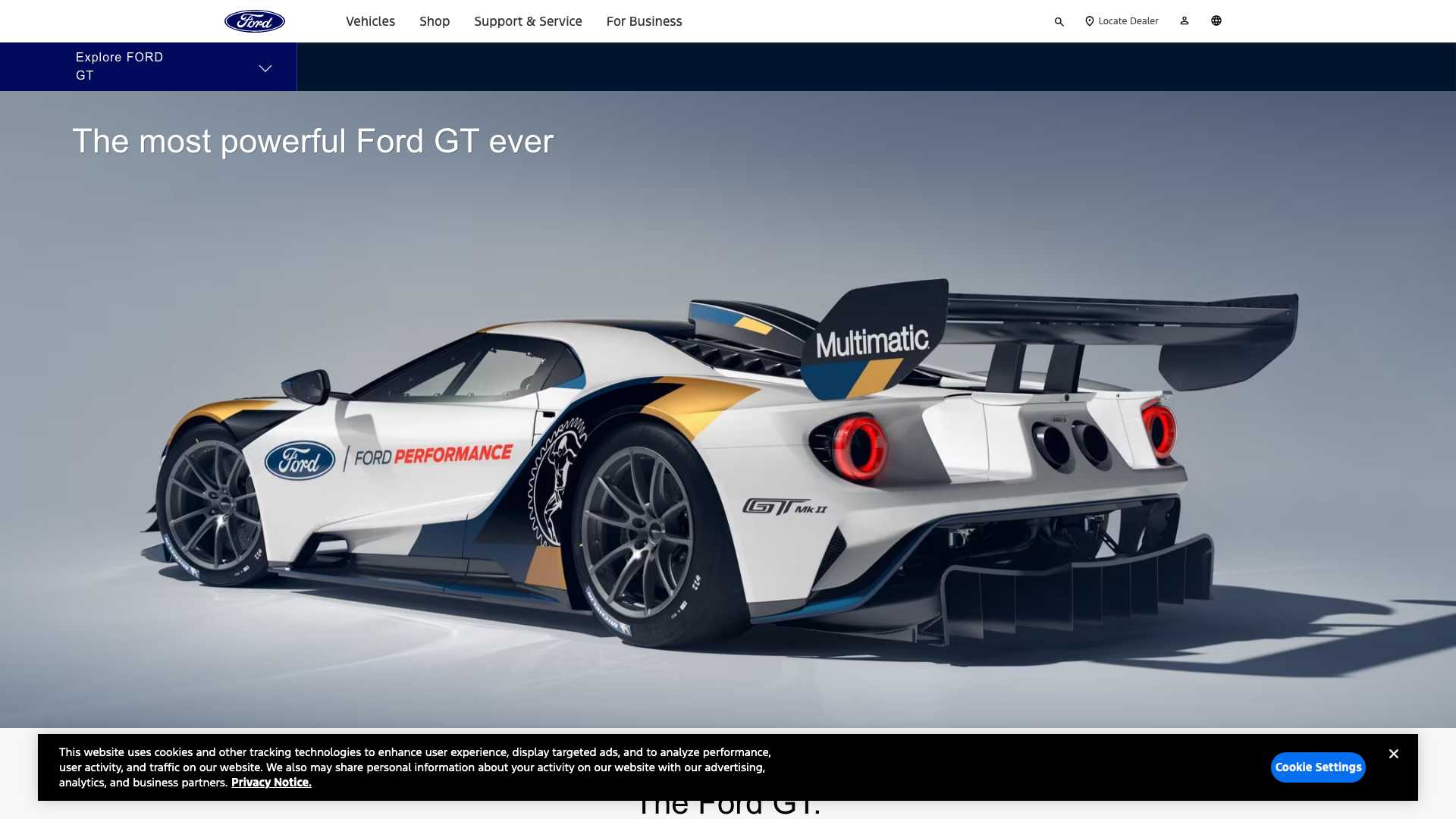 Ford GT, the most powerful Ford GT ever