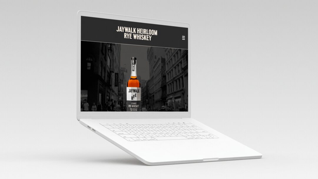 Jaywalk Rye Whiskey, brand intro