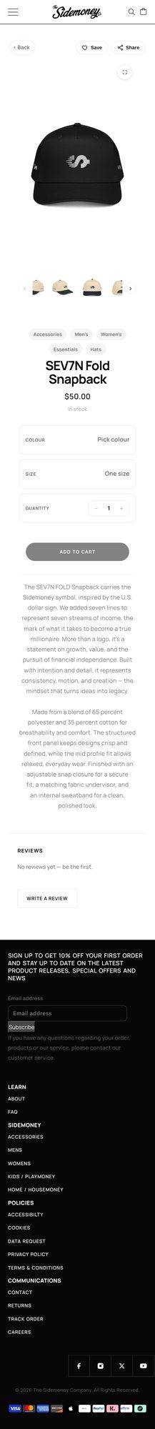 sidemoney.co, Product, Mobile