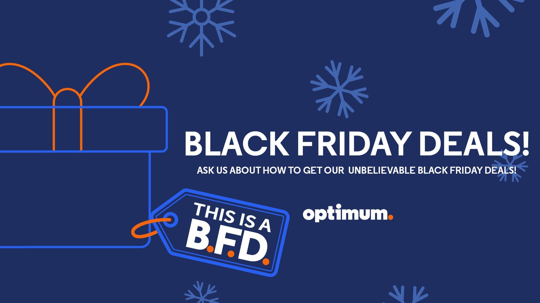 Black Friday deals, gift and tag