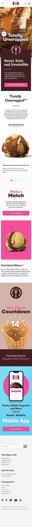 Flavor of the Month, April