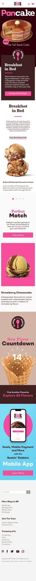 Flavor of the Month, May