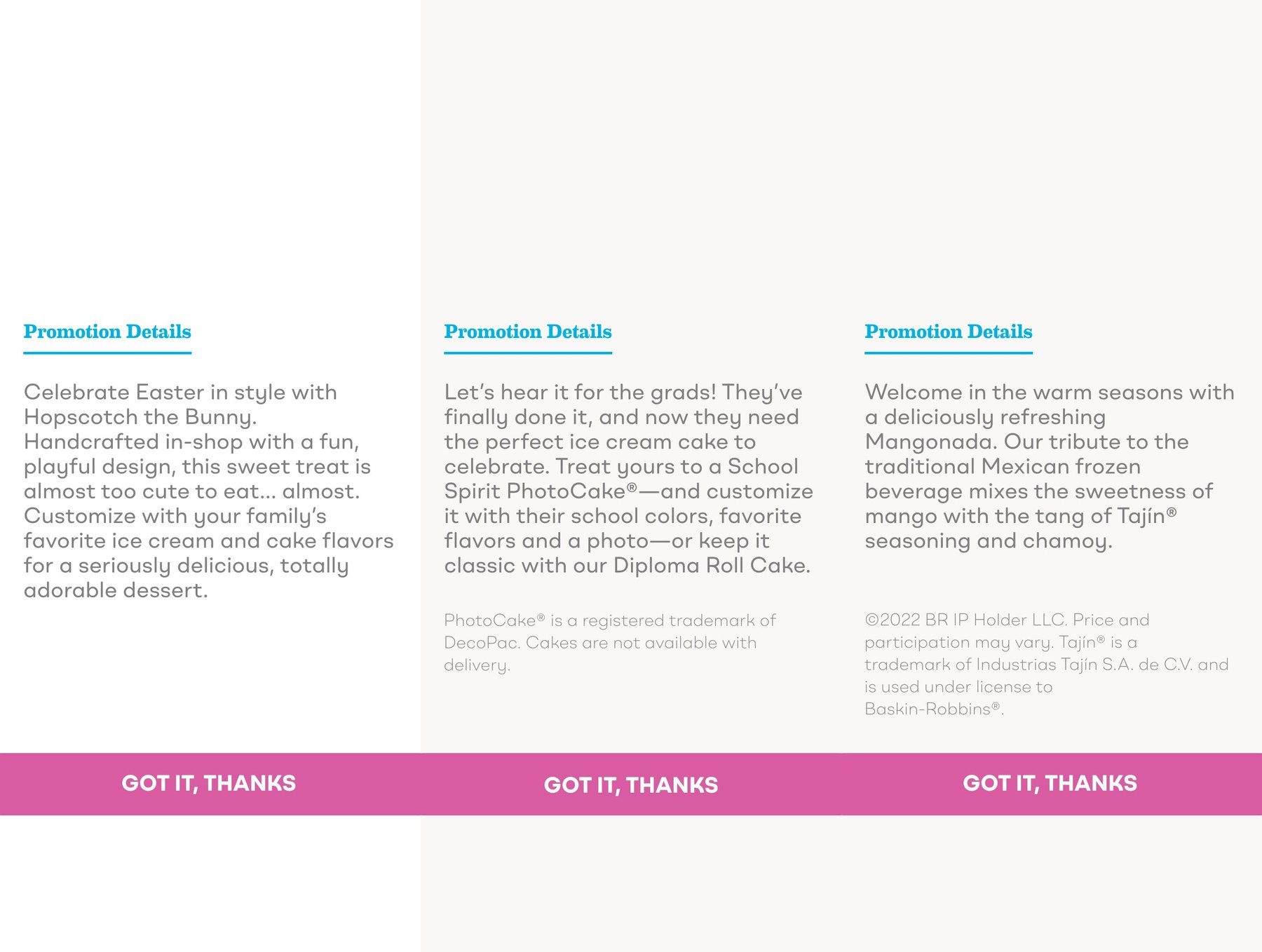 App, promotion, detail
