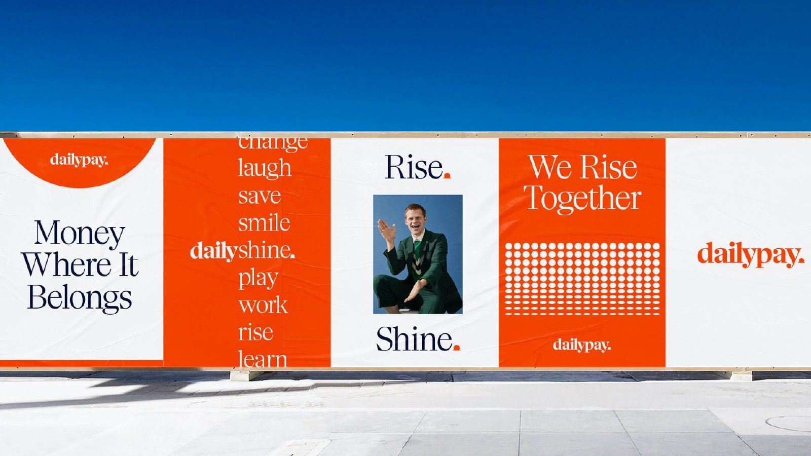 Brand Guidelines page Applications