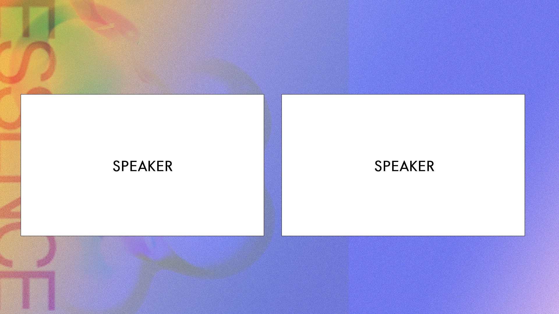 Direction one, speaker card