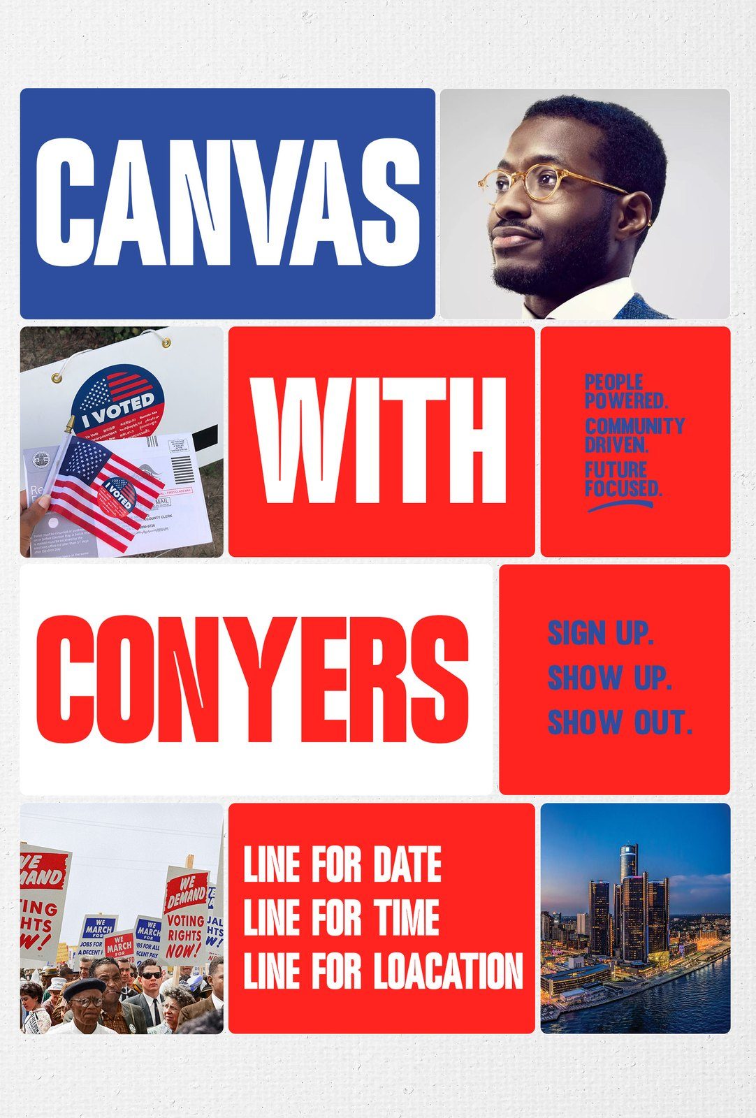 Canvas with Conyers, version B, story