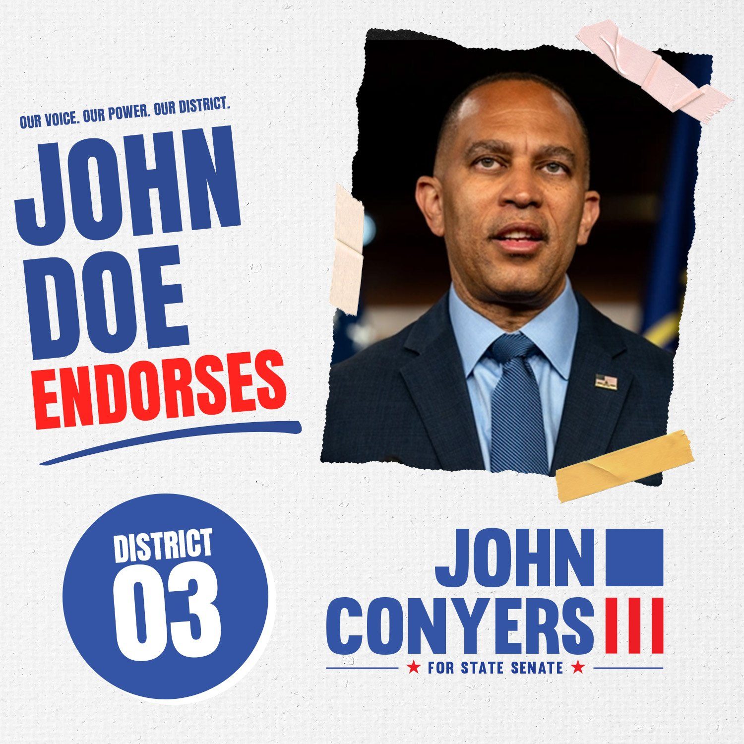 Endorsement graphic, version B, square