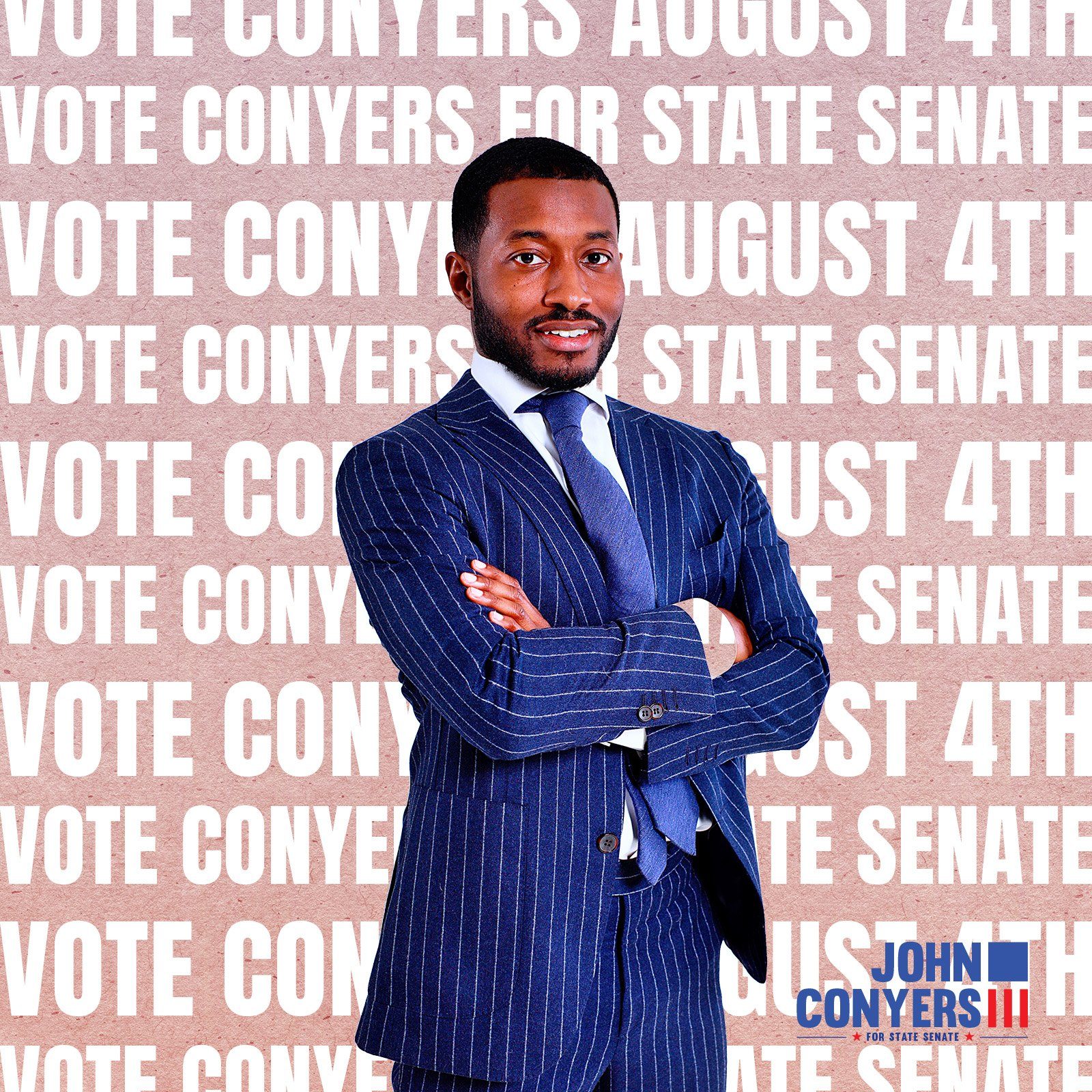 Campaign flyers, version A, second design, square
