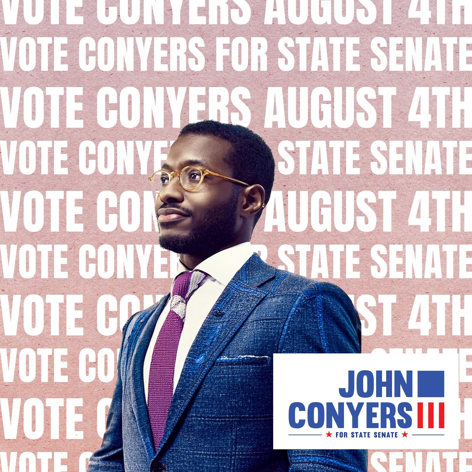 Campaign flyers, version B, second design, square