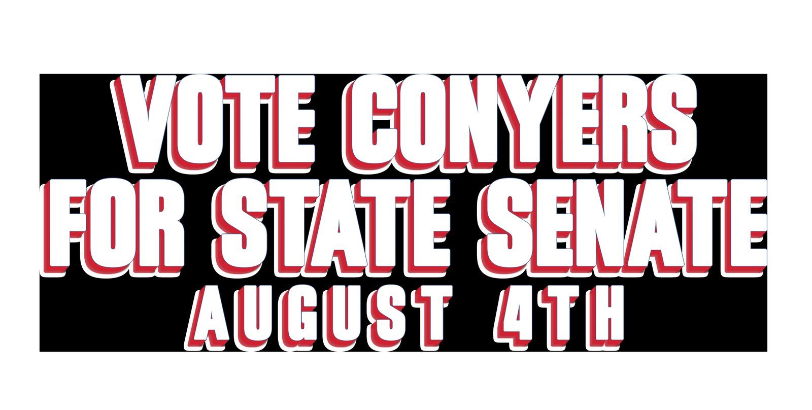 Lawn sign, version two
