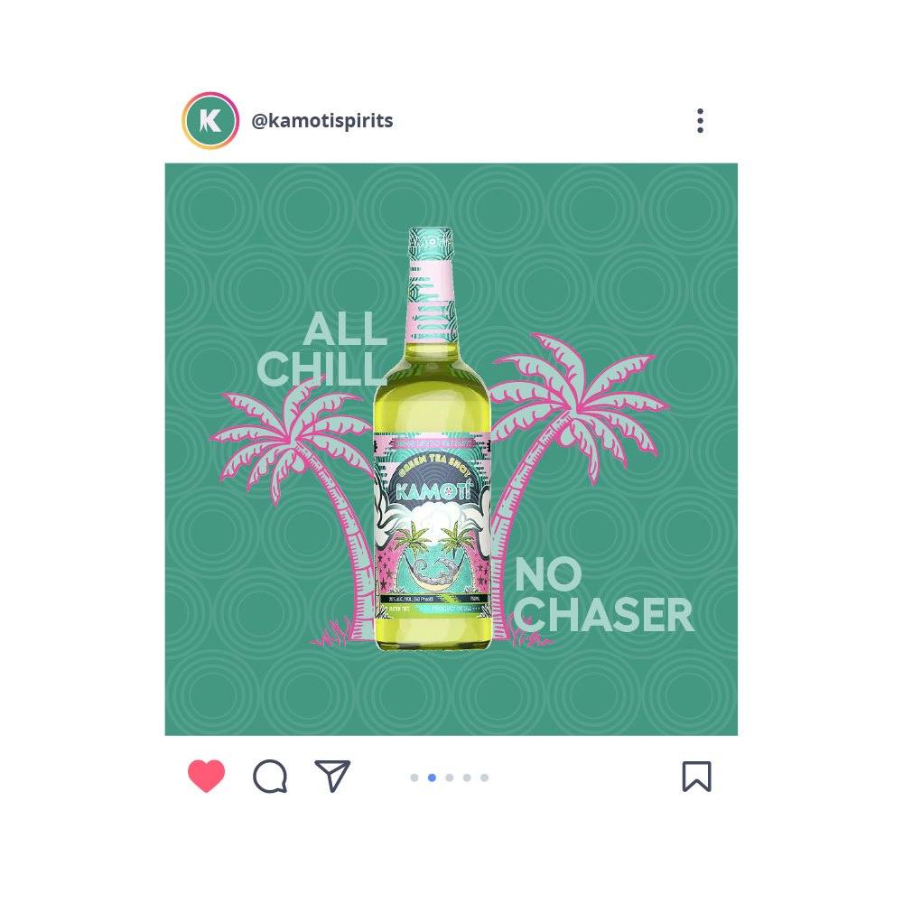 All Chill, No Chaser, in the @kamotispirits feed