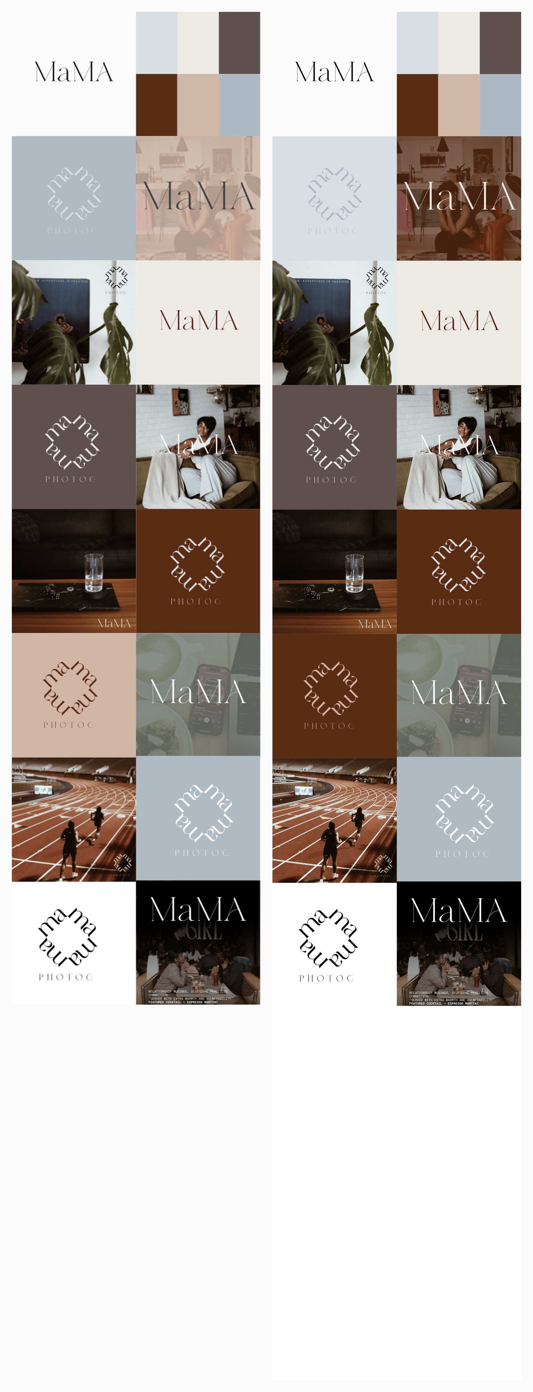 Both style tiles side by side, full length