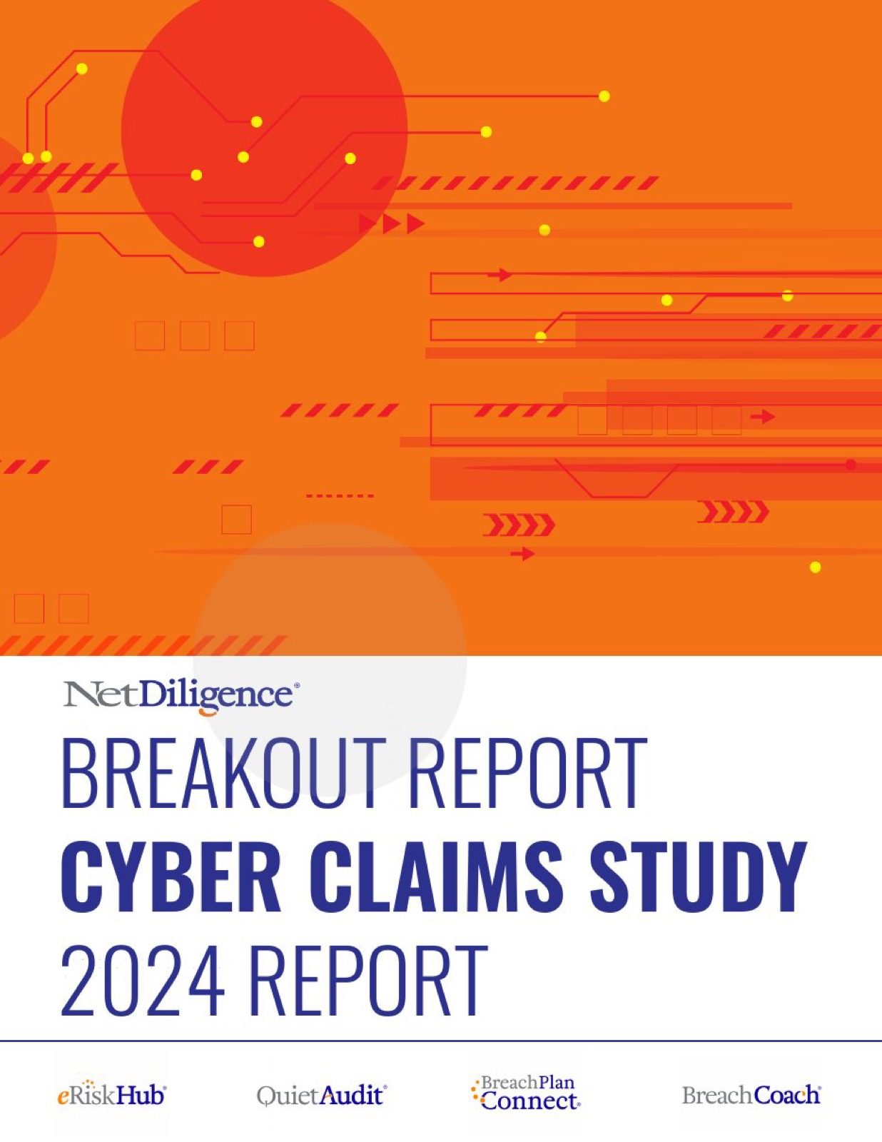The Cyber Claims Study 2024 cover, second edition