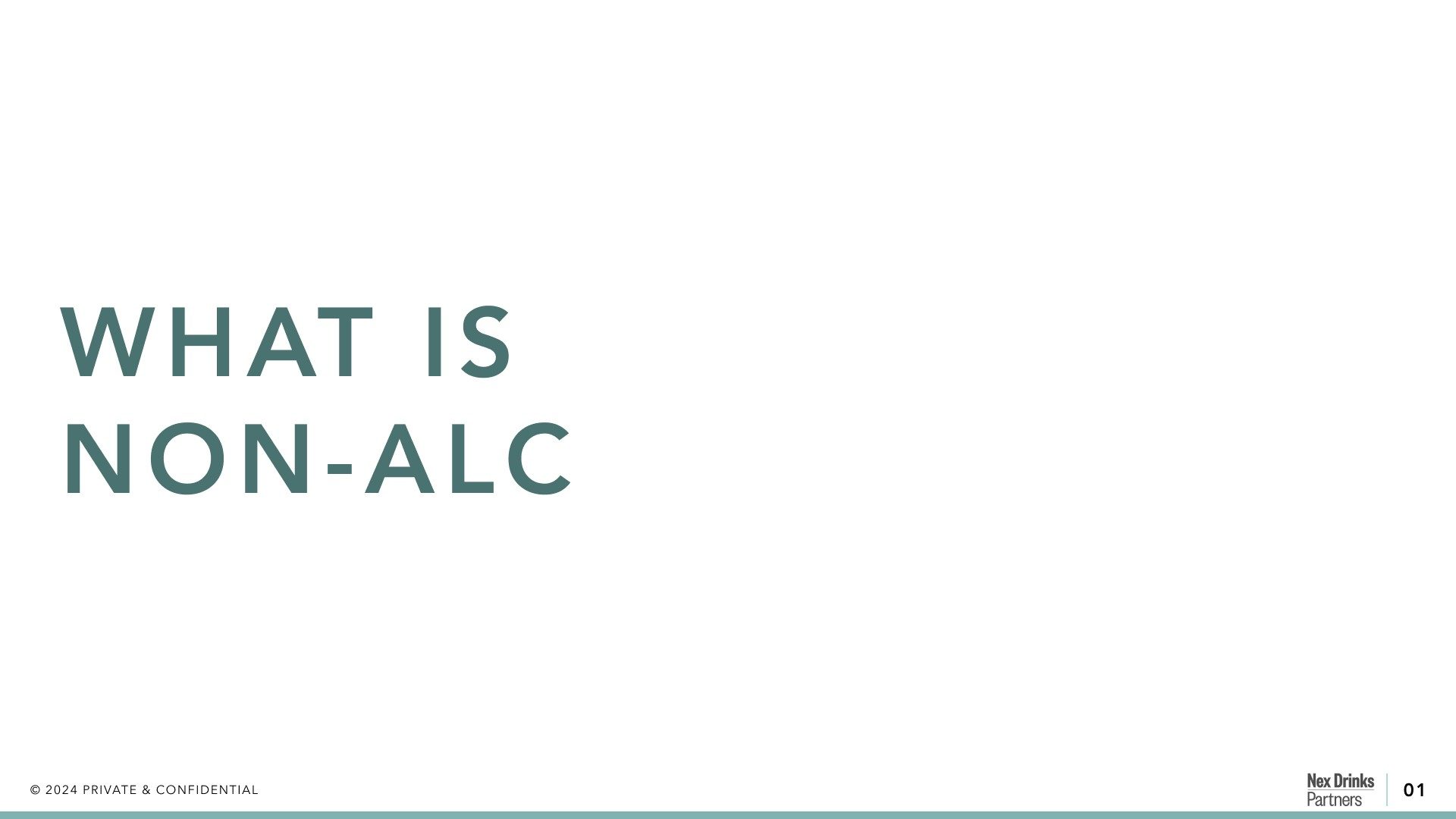 What is non-alc