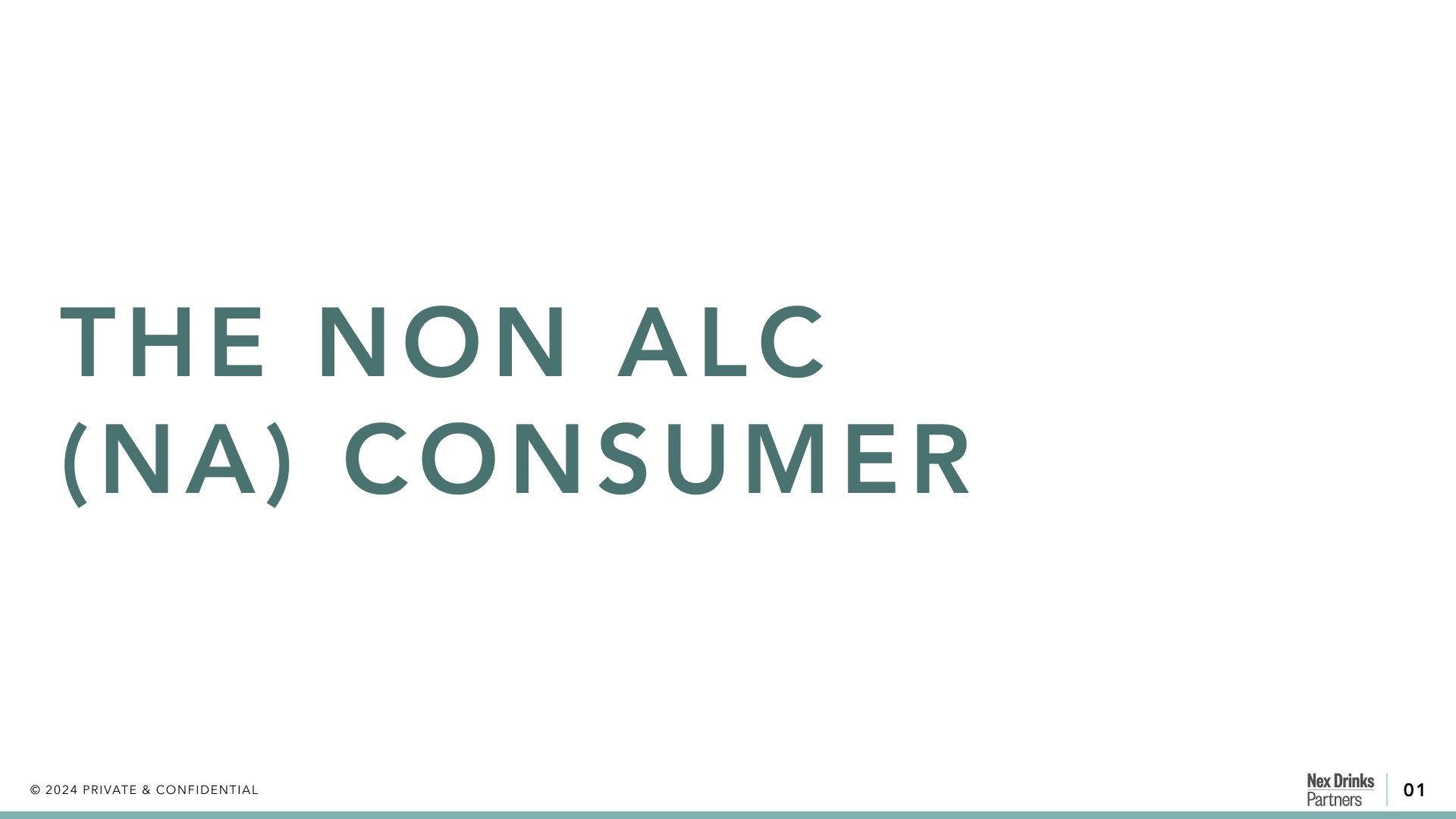 The non alc consumer