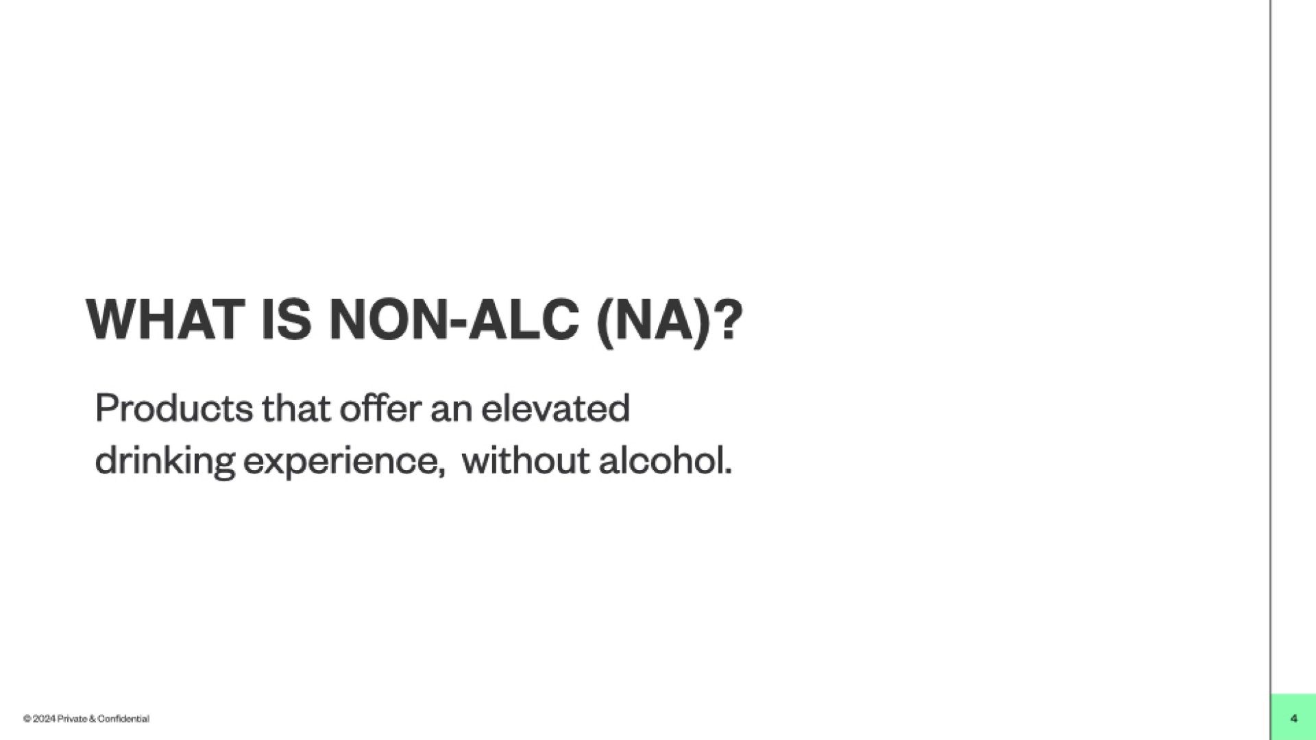 What is non-alc