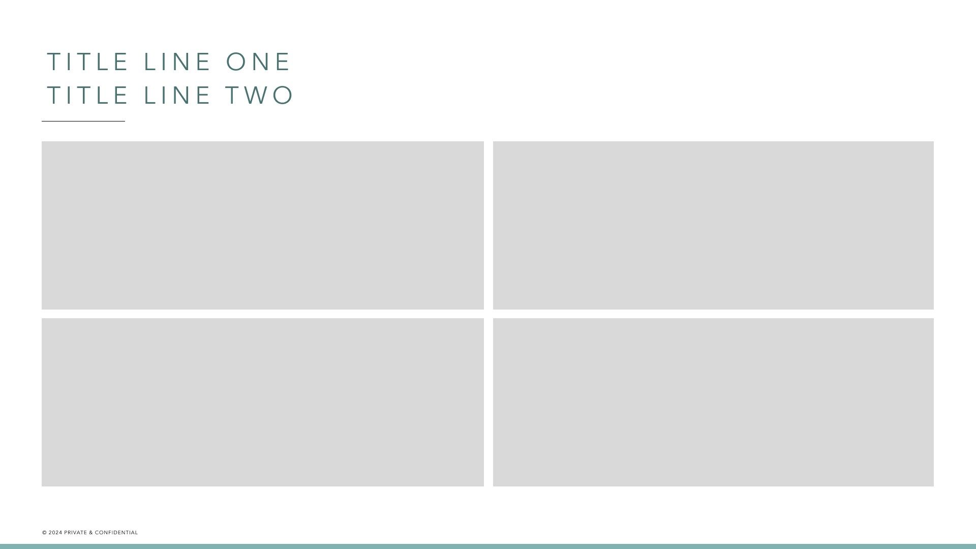 Image grid, four up