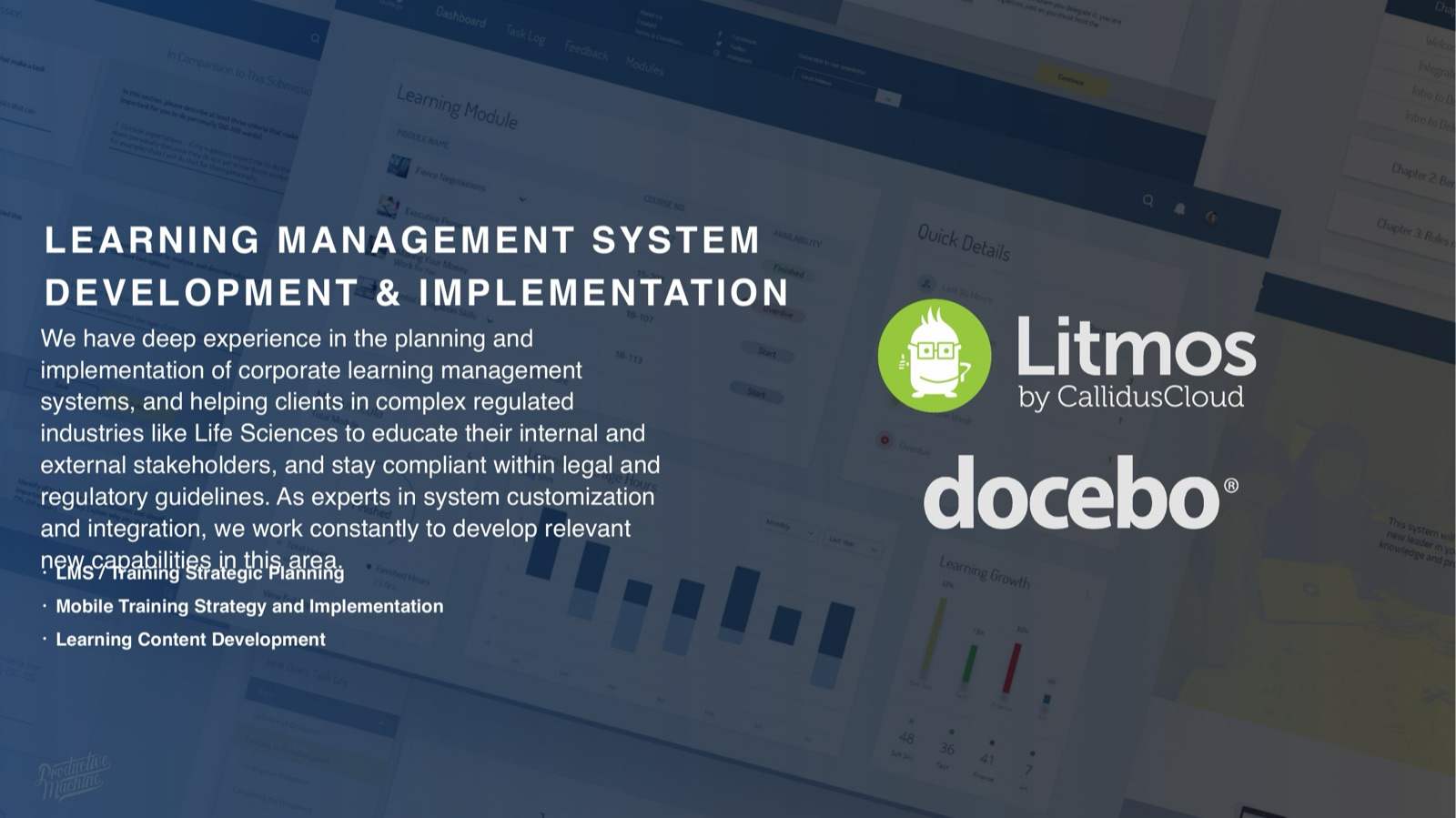 Productive Machine agency overview, slide 17 of 38
