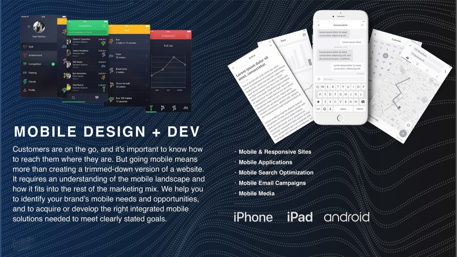 Productive Machine agency overview, slide 19 of 38