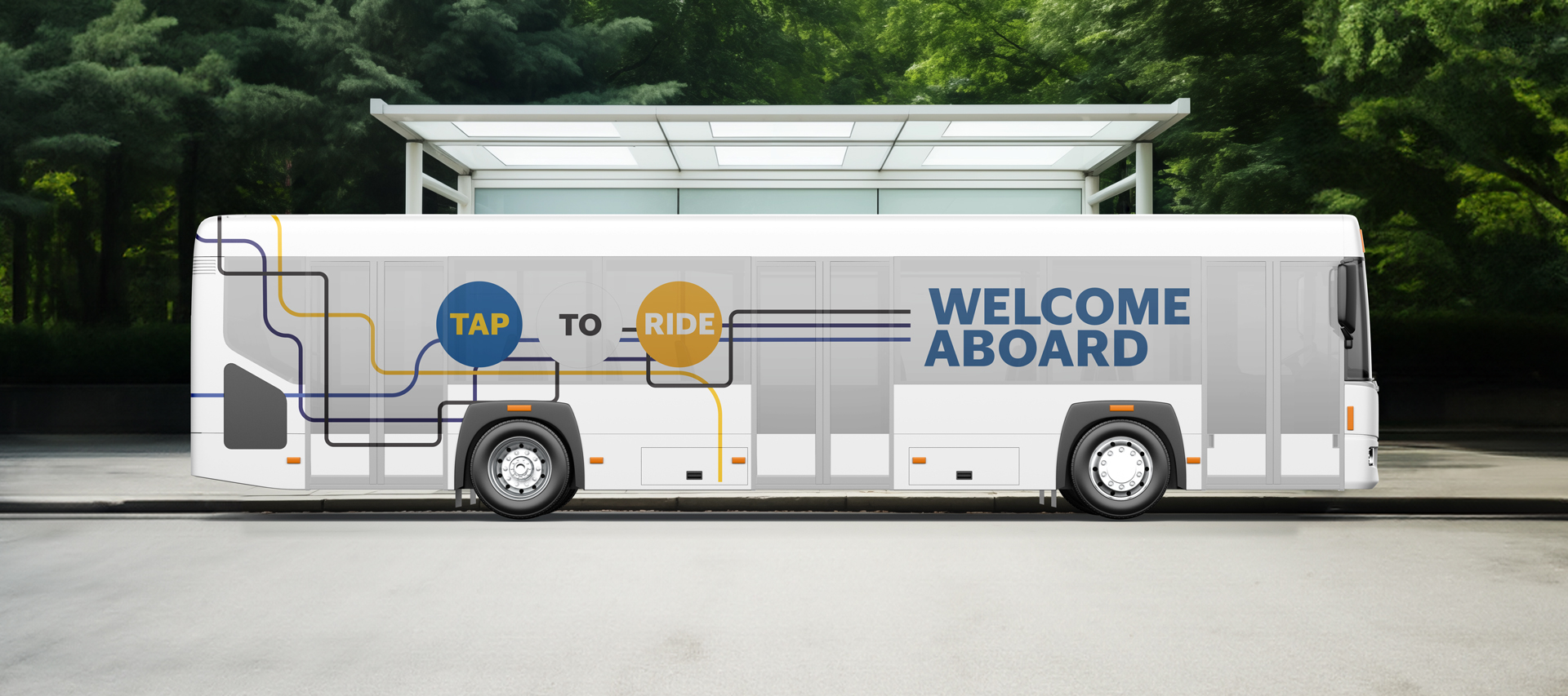 Visa bus, before