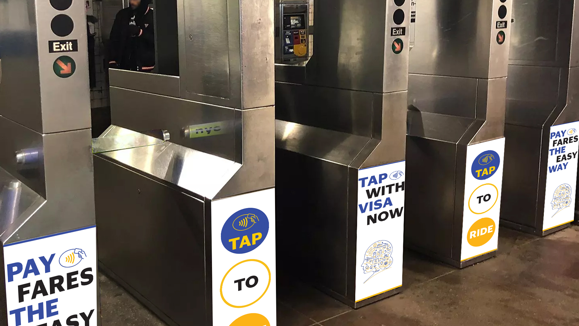Visa turnstile, final