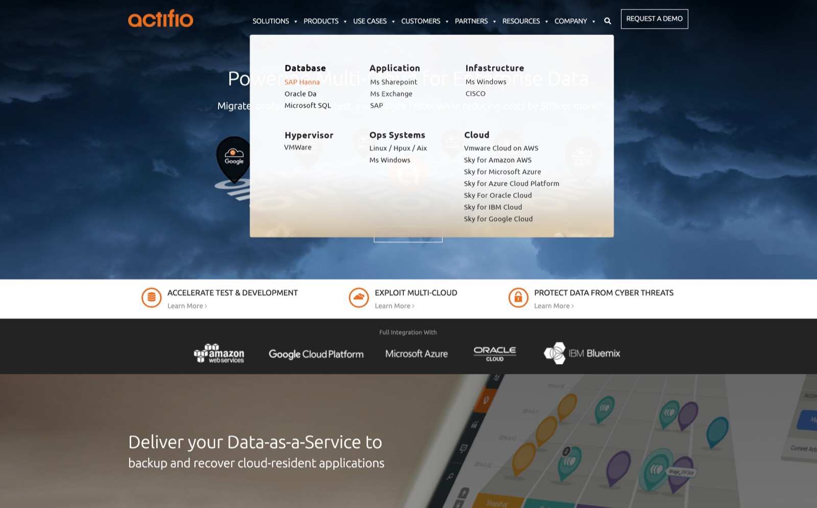 Homepage navigation exploration, state 2 of 6
