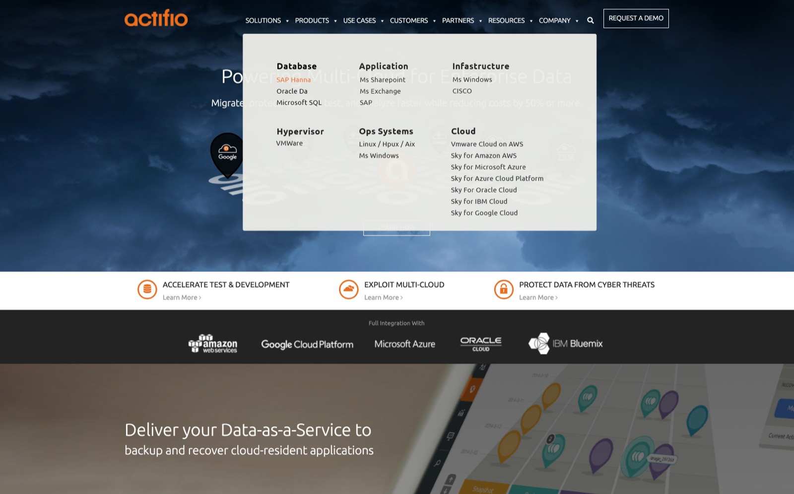 Homepage navigation exploration, state 4 of 6